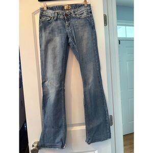 BKE Star 18 Jeans Low Rise Flare Size 26R GUC